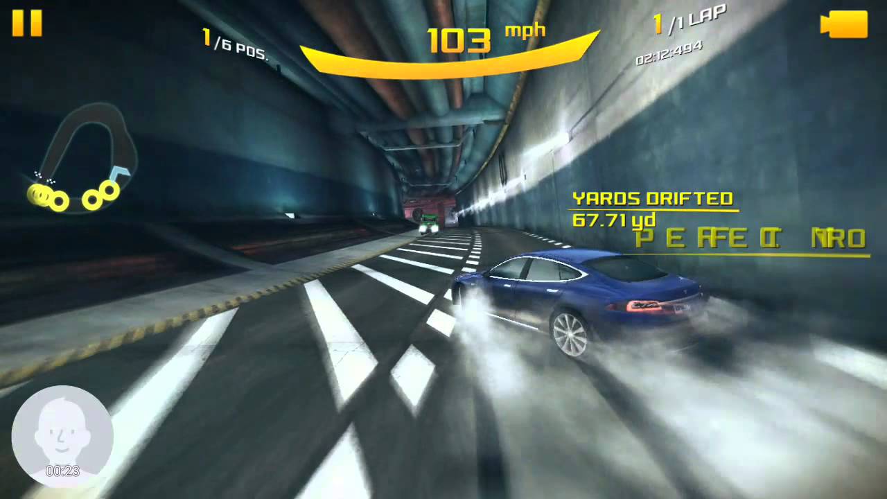 Asphalt 8 game play s7 edge