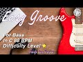 Easy groove jam forbassc major bpm88  no bass backing track