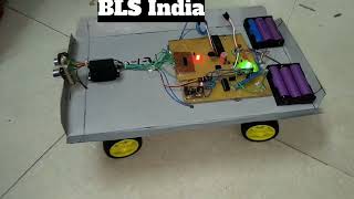 RF smart steering system| mechanical engineering project| binary projects| BLS India|object avoiding