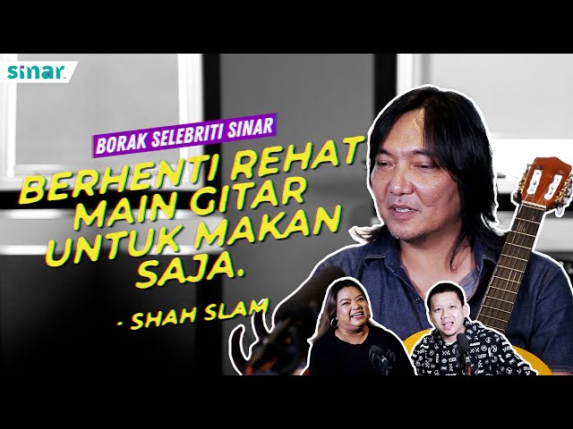 Shah Slam Berhenti Rehat Main Gitar Untuk Makan Sahaja class=