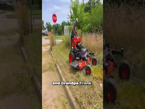 POLICE Stopped ME From CLEANING Grandma’s Overgrown YARD…#lawncare #mowing #mowingthelawn #cuttingg