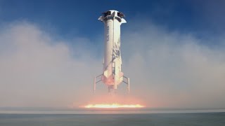 Watch Jeff Bezos' Blue Origin launch and land New Shepard rocket in space tourism test flight
