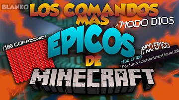 ¿Cuáles son los comandos más chulos de Minecraft?