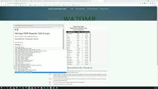 Adding DMR Talk Groups