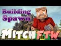 Building a minecraft spawn Statue!