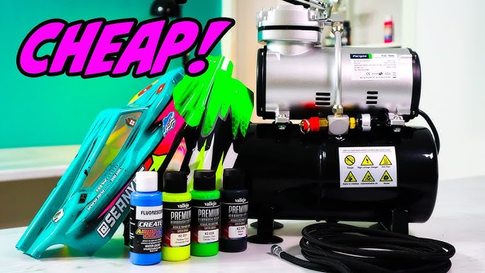 Fengda Airbrush Kit Review (FD-186 Compressor and BD-130/FE-130 Airbrush) 