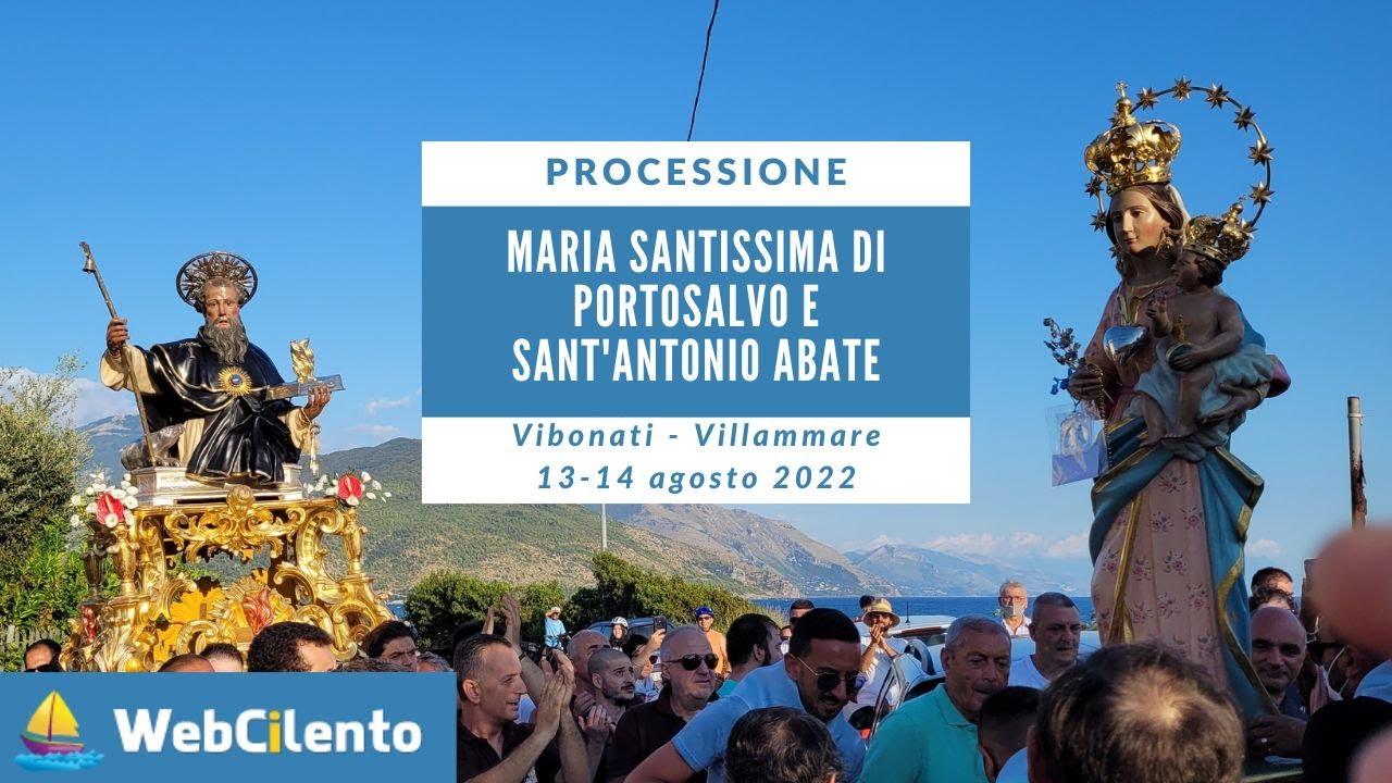 Processione Sant'Antonio Abate e Maria Santissima di Portosalvo - 2022
