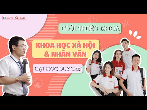 Video [dtuTV] Clip Giới thiêu Khoa KHOA HOC XÃ HỘI & NHÂN... - YouTube