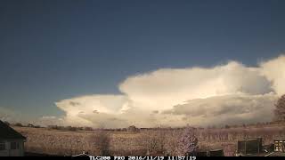 19th November 2016 timelapse, Irlam