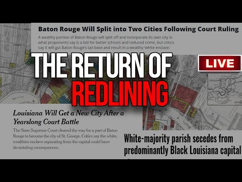 Wealthy White Enclave In Baton Rouge Approve City Split