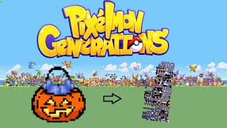 Halloween Event Pixelmon Generations (Candy Bag/Missingno/Rare Candy)
