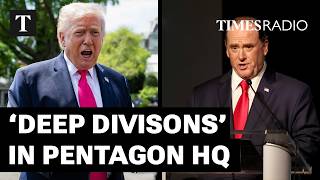 Trump Sacks Key Military Staff Amid Cabinet Divisions Over Military Decisions Cedric Leighton