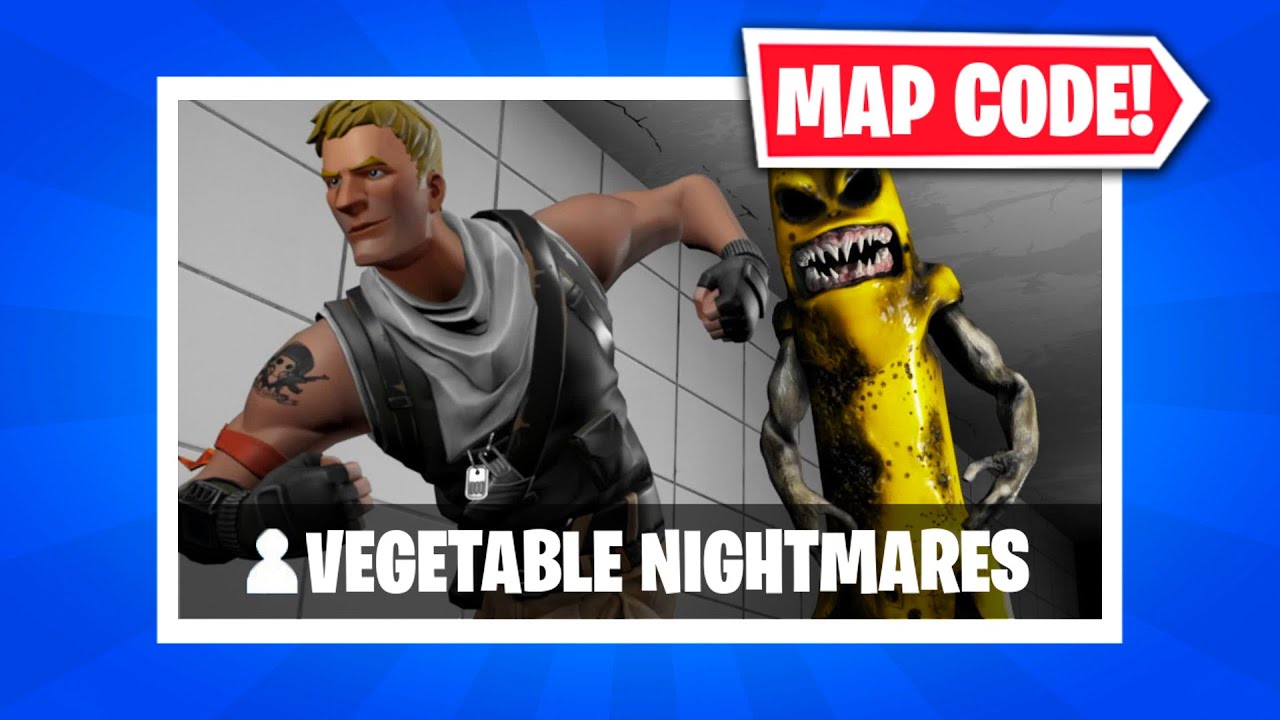 VEGETABLE NIGHTMARES MAP CODE IN FORTNITE CREATIVE 2.0! YouTube