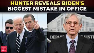 'Appointing Merrick Garland…': Hunter reveals Joe Biden's biggest White House blunder 'Appointing Merrick Garland…': Hunter reveals Joe Biden's biggest White House blunder