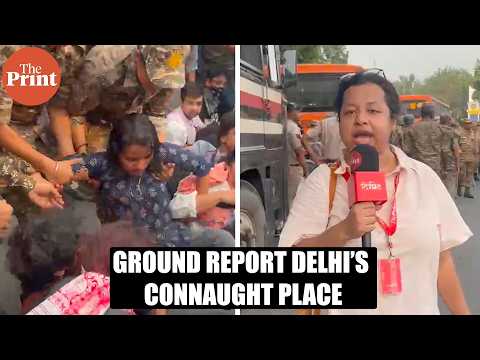 Protesters Demand CEC Gyanesh Kumar’s Resignation, Several Detained in Connaught Place