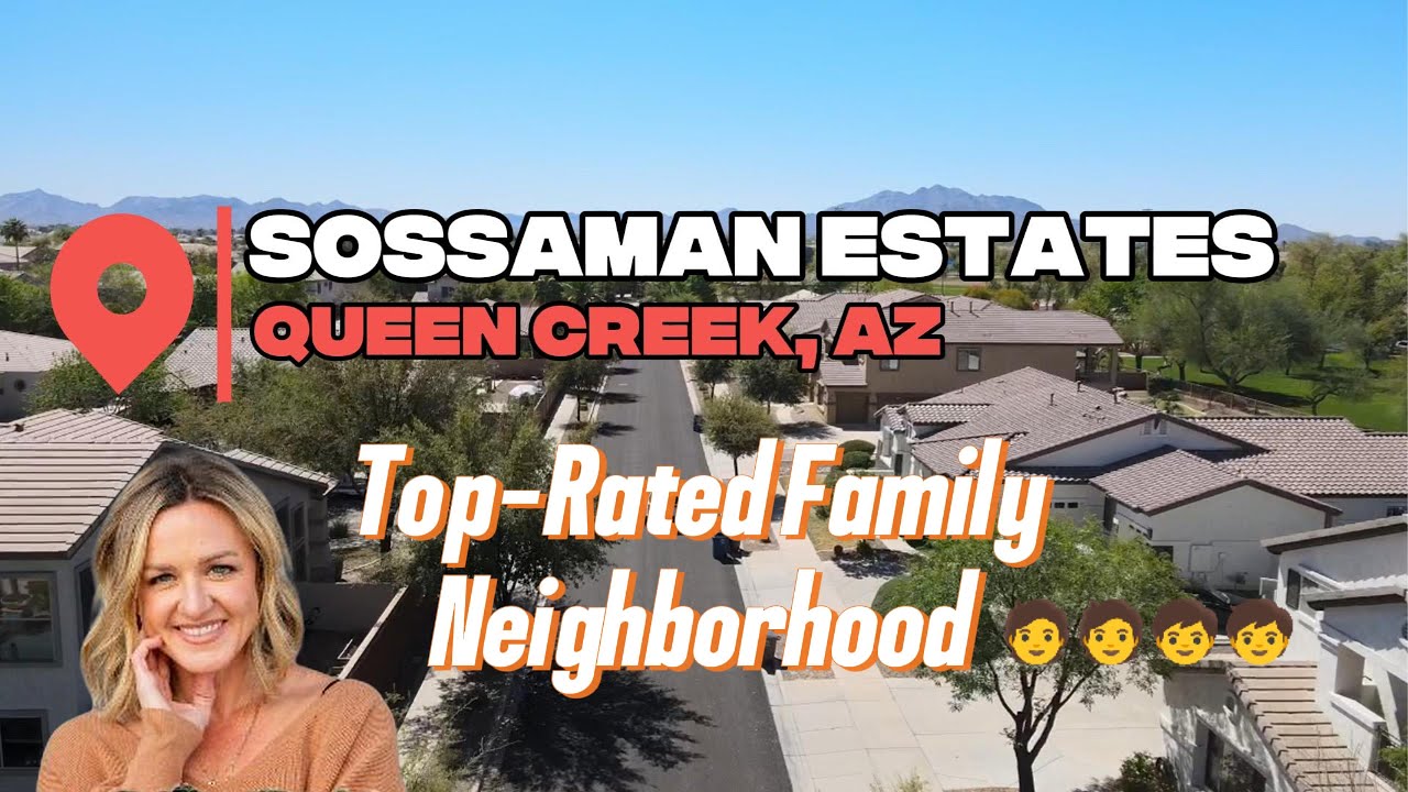 Sossaman Estates – Aerial Tour of One of Queen Creek’s Most Popular Family Neighborhoods