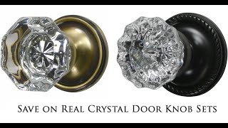 Crystal Door Knobs at Antique Hardware Supply