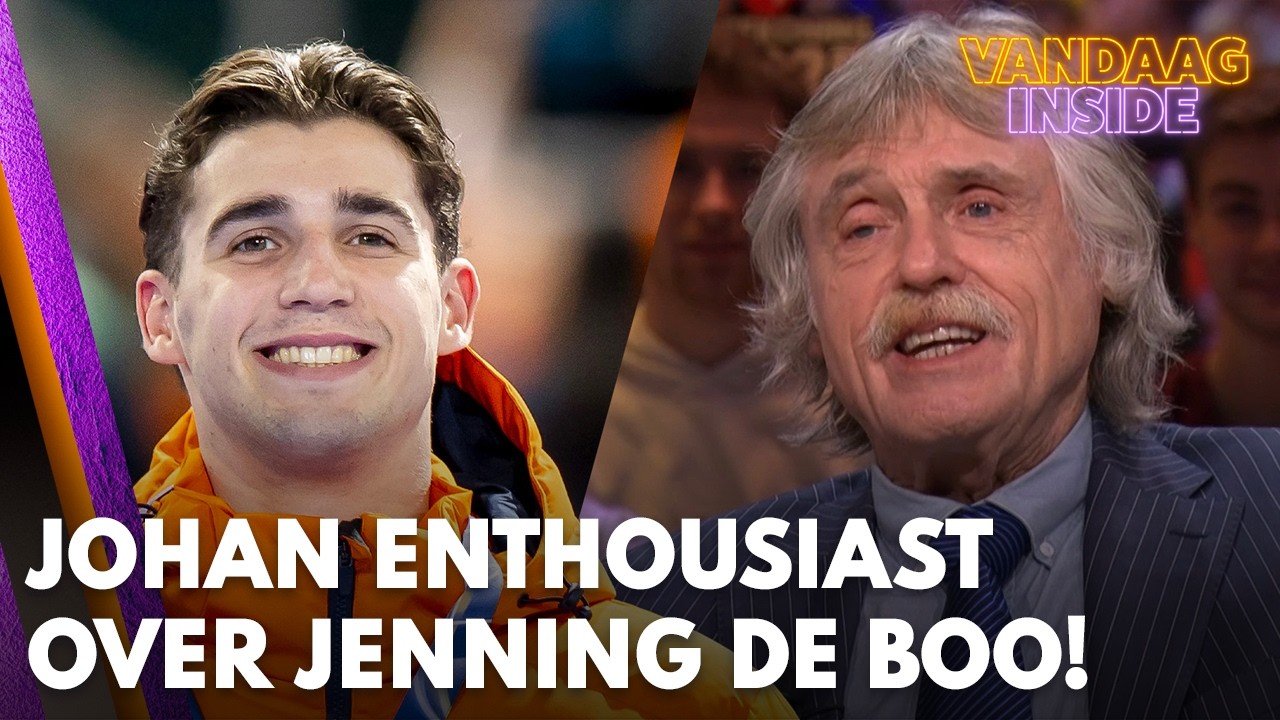 Johan Derksen enthousiast over Jenning de Boo: ‘Een personality, leuke jongen!’ | VANDAAG INSIDE
