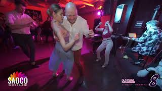 Denis Brylev And Kristina Bolbat Salsa Dancing At 8 Krasnodar Salsa Festival Friday 31032023
