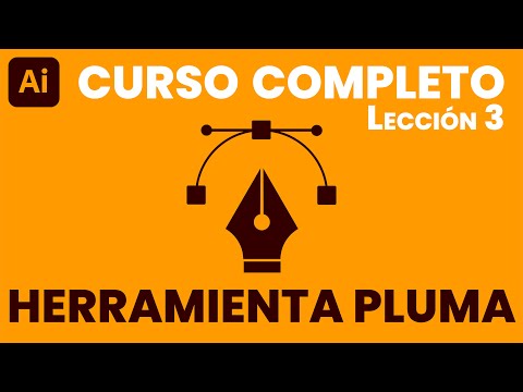 ✅✅✅[Adobe Ilustrador] Curso completo Herramienta Pluma Video 3/5