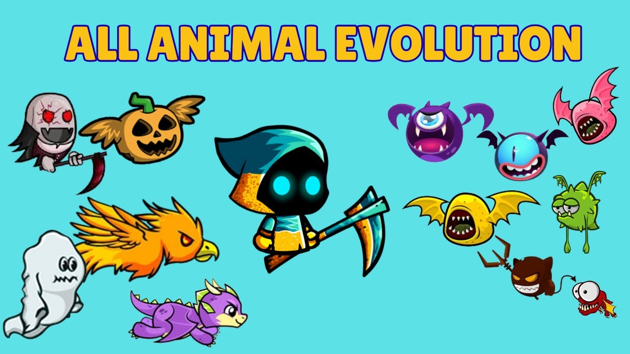 All Animal Evolution in EvoWorld.io + New Bonus Codes! | #evoworld ...
