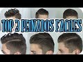 ✄ TOP3 Peinados Faciles Hombres DIY Rapidos Sencillo Perfecto Para Fiesta Curso Tutorial Paso a Paso
