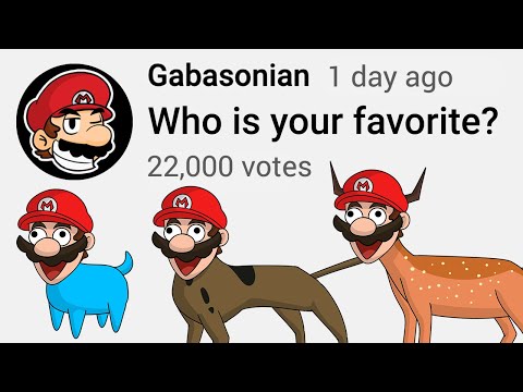 Favorite SMG4 Puzzlevision Mario Animal?