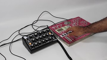 Korg ESX sequencing Moog Minitaur