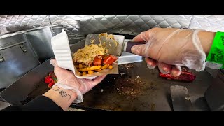 Hot Dogs No Bun? No Problem!! Pretty Odd Wieners Food Truck Cooking POV