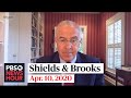 Shields and Brooks on COVID-19 suffering, Sanders’ exit