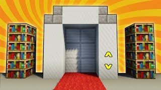 Minecraft: How to make a working Elevator (easy)