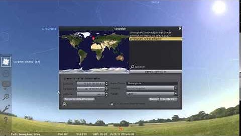 Stellarium - Set Up Your Location