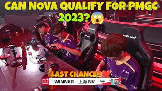 😳 NOVA 16 Kills Domination In PMGC Last Chance !!🥳 Can NOVA Secure Their Spot In PMGC 2023?😱