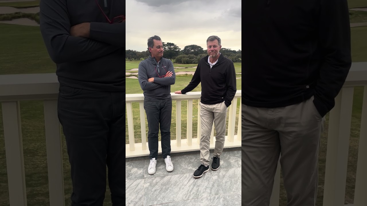 Nick O'Hern & Mark Allen at Royal Melbourne