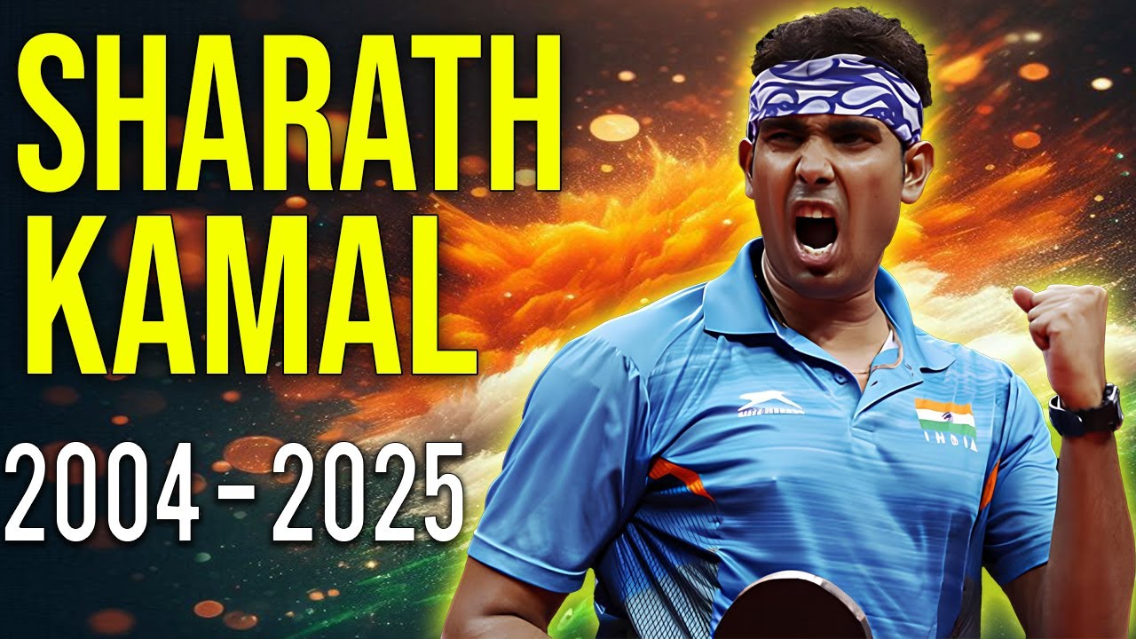 Sharath Kamal: How He Became the Face of Indian Table Tennis