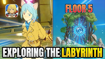 Exploring the Labyrinth | Floor 5 【Ni no Kuni: Cross Worlds】