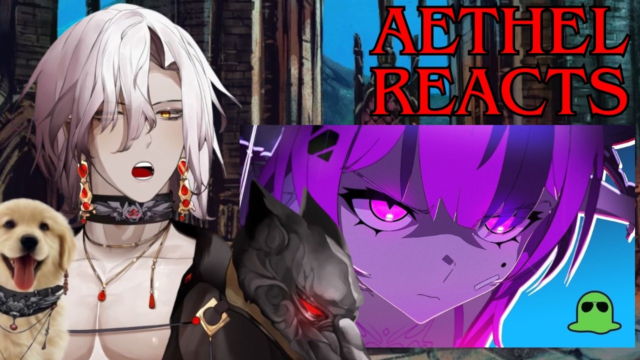 Aethel Reacts to Hell Again (Ironmouse's New Phonk Song Animated by DillonGoo)