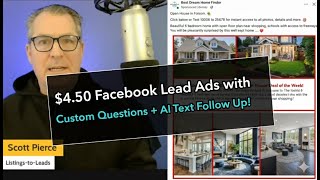 🏡 Get Higher Quality Leads with Facebook Open House Ads (Name, Email, Phone + Custom Questions)