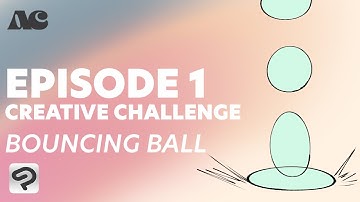 AC Challenge Episode 1: Bouncing Ball Frame by Frame 2D Animation