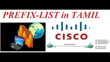 What is Prefix-list || [TAMIL]