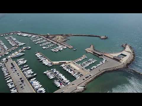 Nettuno Italy Port and City by DRONE. Amazing Arial View. Interesting City... - Nettuno Italy - ECTV
