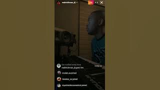 @Mickman live on Instagram with his private school production 🙌 playing with keys.🔥