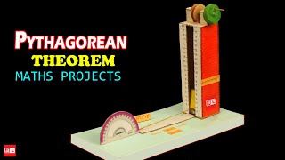 Maths Projects | Pythagorean Theorem Model | School project | DIY