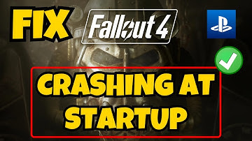 Fallout 4 crashing at startup PS5 Steam fix