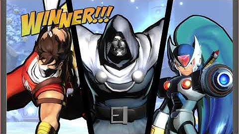 Strider Hiryu/Zero/Doctor Doom Arcade Mode|ULTIMATE MARVEL VS. CAPCOM 3