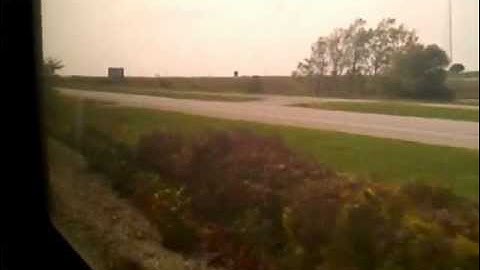 110 mph Test Run west side window