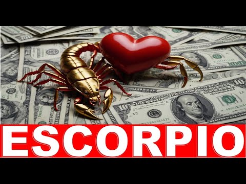 ESCORPIO ♏ RENACES EN DINERO Y AMOR EN ABUNDANCIA ️‍🔥 ORO Y MIEL AYUDA ...