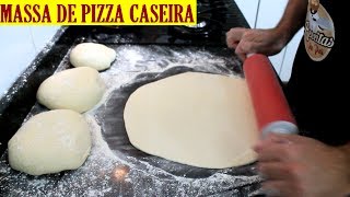 MASSA DE PIZZA CASEIRA I MASSA PROFISSIONAL FEITA EM CASA