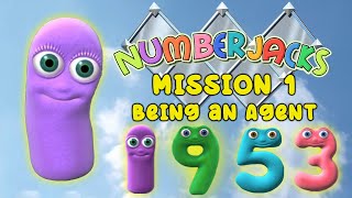 Numberjacks Mission 1 | Being an Agent | Numberjacks