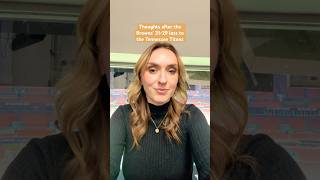 Cleveland.com Beat Writer Ashley Bastock Discusses The Teams Loss To The Titans.